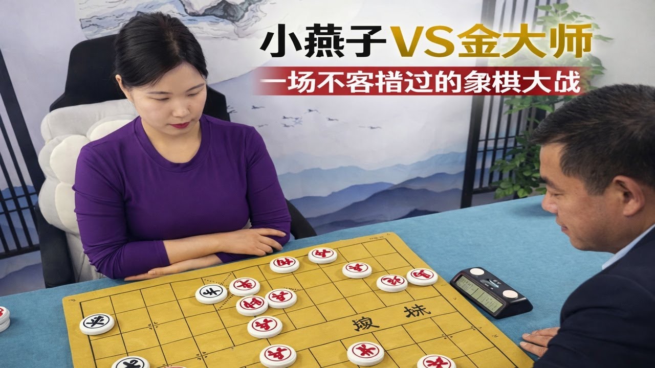 小燕子VS金大师｜一场不容错过的象棋大战