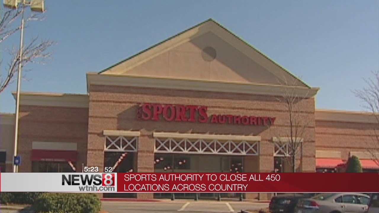 Sports Authority to close all 450 stores YouTube