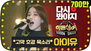 [다시봐야지][무대FULL] ★고막 호강 목소리★아이유(IU)의 어깨 들썩이는 무대♥ #히든싱어2 #JTBC봐야지