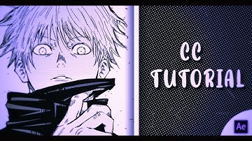 CC/Color Correction + Sharpen Tutorial | Adobe After Effects AMV Tutorial