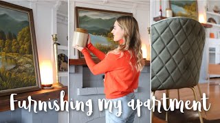 FULLY FURNISHING MY EMPTY 1 BEDROOM APARTMENT ON A BUDGET | Second hand shopping + Total Cost by Anna Sophia 377 views 11 months ago 20 minutes
