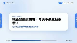 Google:Gemini app 轉向主動式 AI 助理,加入 Daily Brief、Gemini Spark 與 Gemini Omni【AI 午報 2026-05-21】