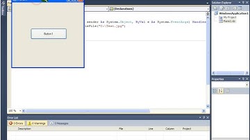 How to Delete a file in a Vb 2010  project