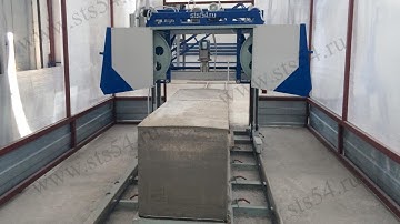 AAC, CLC Concrete Block Cutting machine with program control