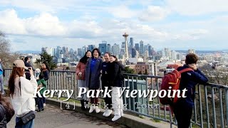 ?? The Best Viewpoint in Seattle, Queen Anne Hill, Kerry Park View of Space Needle & Downtown.