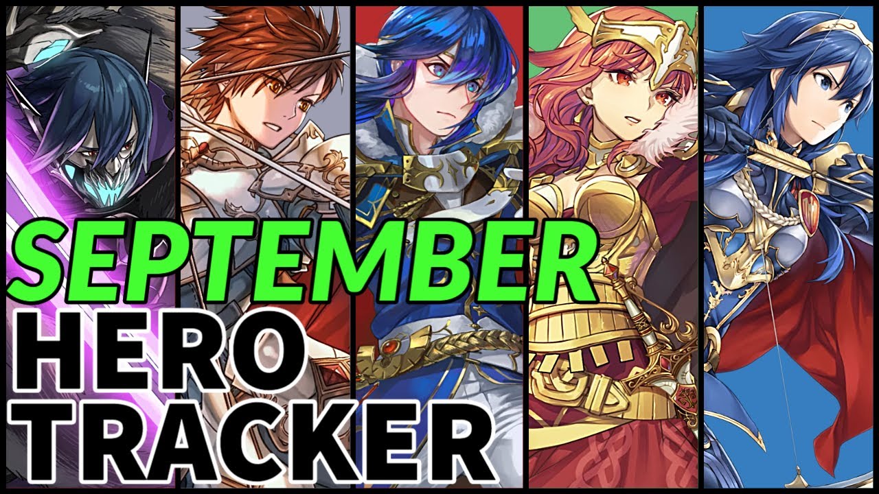 December Green Legendary Hinted September Legendary Mythic Hero Tracker Fire Emblem Heroes Feh Youtube