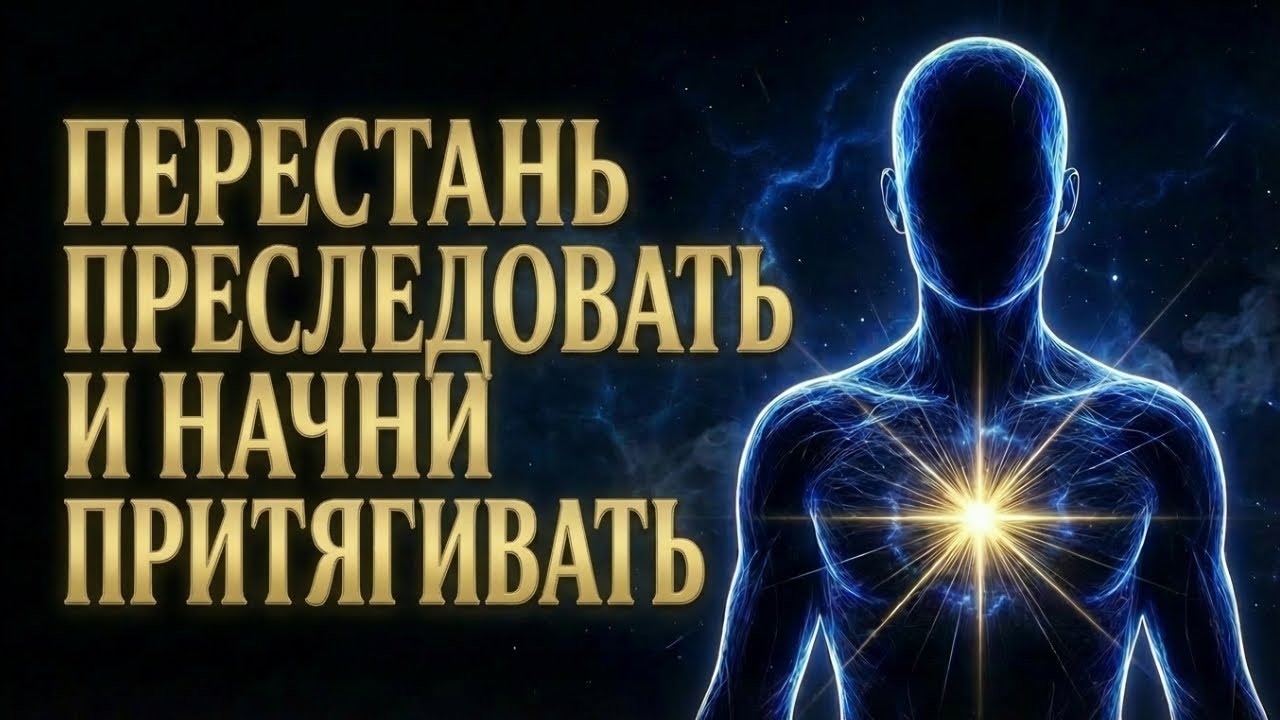 Перестань Гнаться. Начни Притягивать.Квантовая Манифестация Объяснена (Это Меняет Всё)