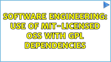 Software Engineering: Use of MIT-Licensed OSS with GPL Dependencies (2 Solutions!!)