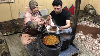 Natural Environment || Cooking Beef Kofta  First Time On Wood Burning Stove || Gilgit Baltistan screenshot 5