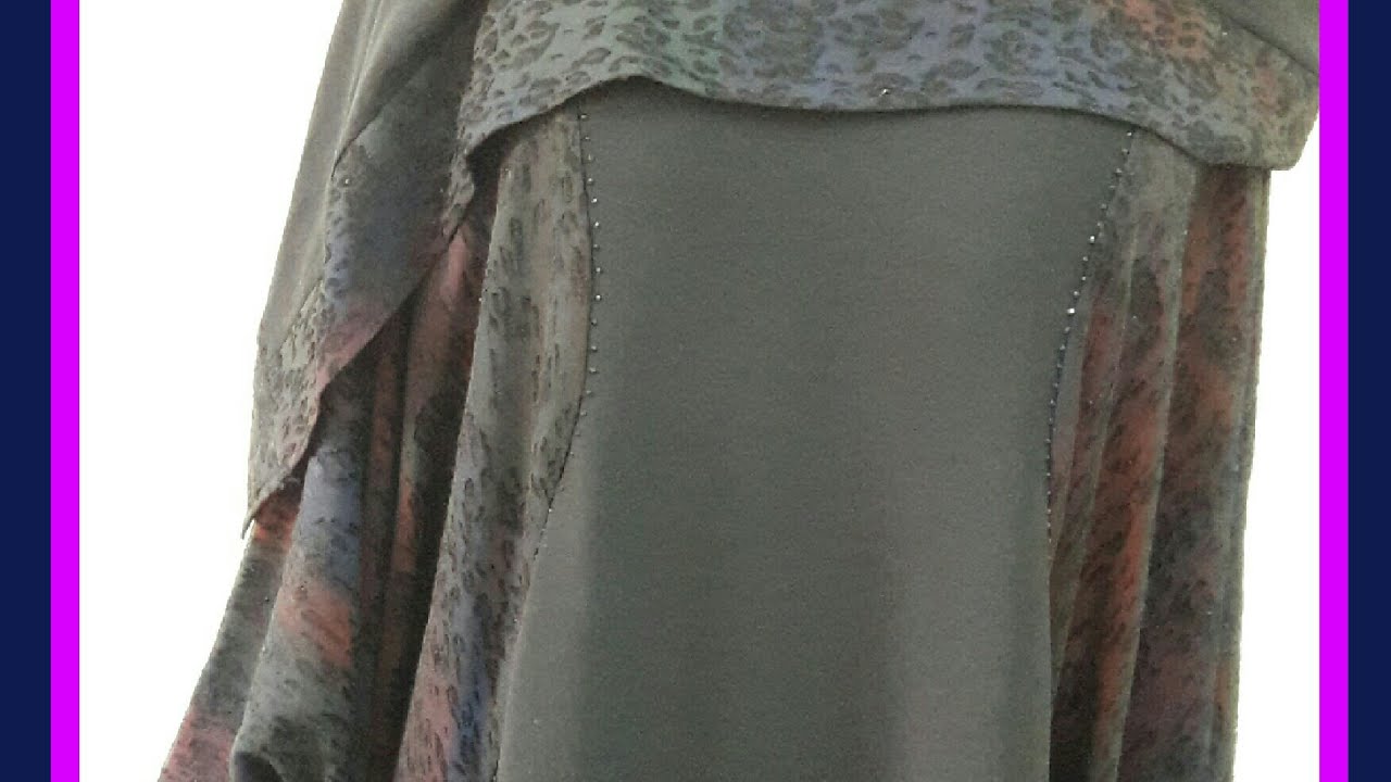 خياطية العباية ..بطريقة سهلة وبسيطة .. (22)