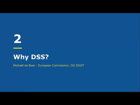 CEF eSignature - What is DSS (webinar 27/11/2017) 2/6