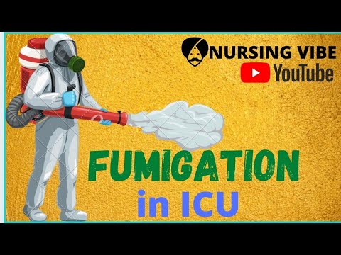 FUMIGATION Process✌️ Fogging In ICU/CCU . #nursingvibe