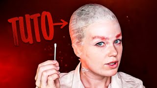 How to Apply a Vinyl Bald Cap for SFX Makeup Cosplay!