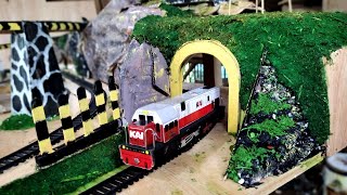 Pembuatan Diorama Kereta Api