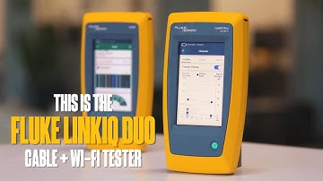 What makes the Fluke Networks LinkIQ™ Duo SO GOOD?! Wired & Wireless testing in one tool!