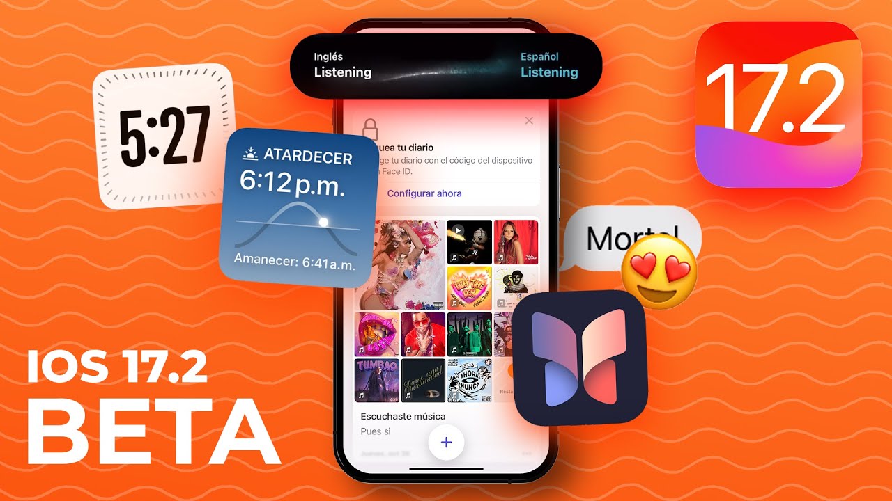iOS 17.2 Beta 1 es Oficial: Todo lo nuevo! - YouTube