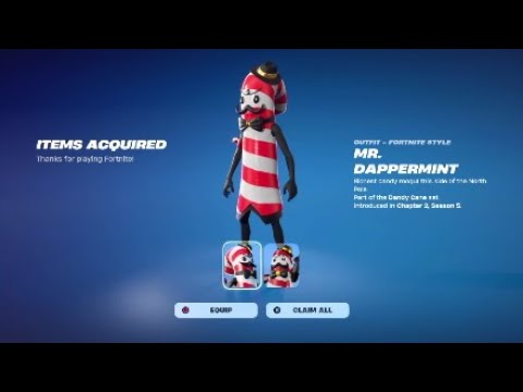 Claiming Mr. Dappermint
