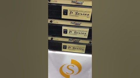 studiomaster P series amplifiers #amplifier #sound #audio #event #linearraysound