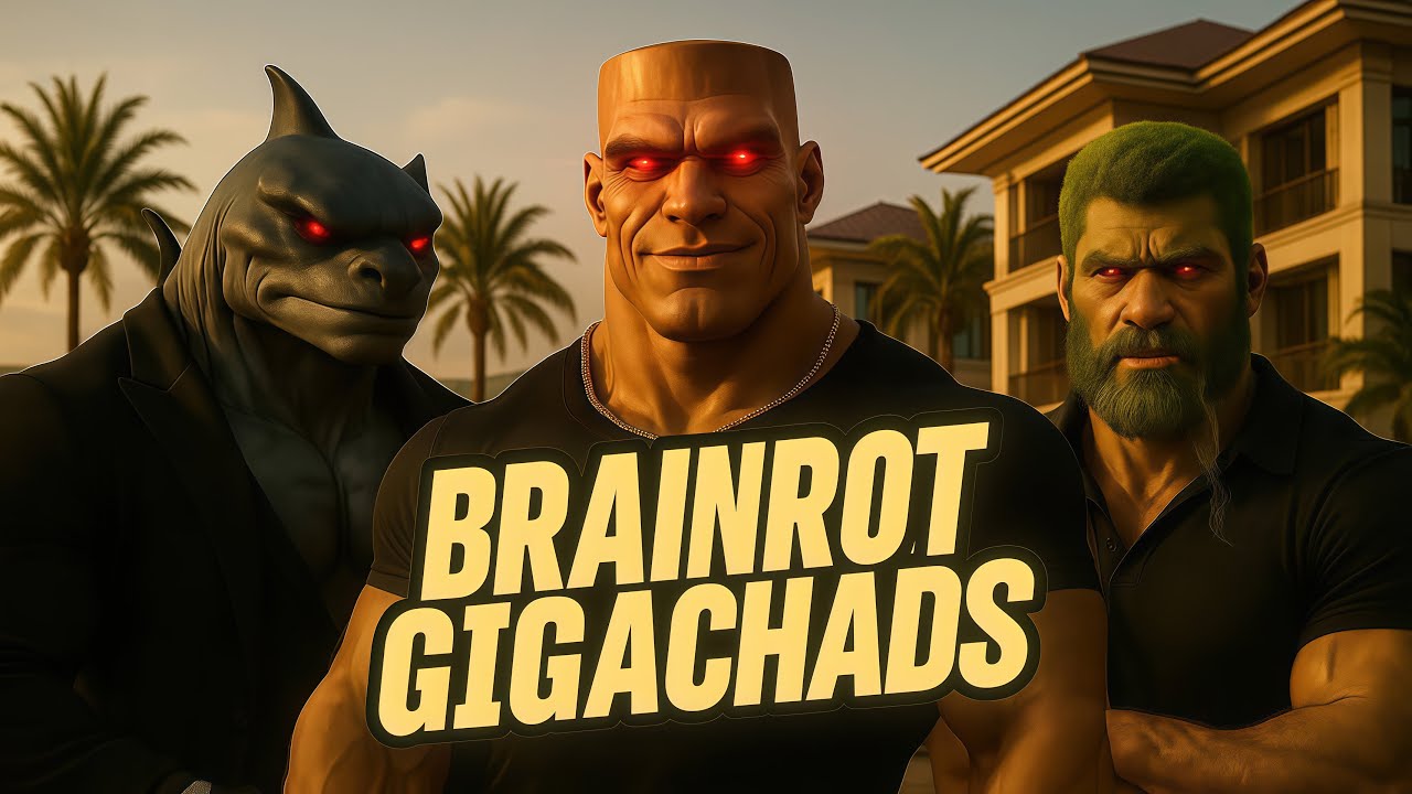 BRAINROT GIGACHADS RAP MUSIC VIDEO OFFICIAL | Mochi Planet Release