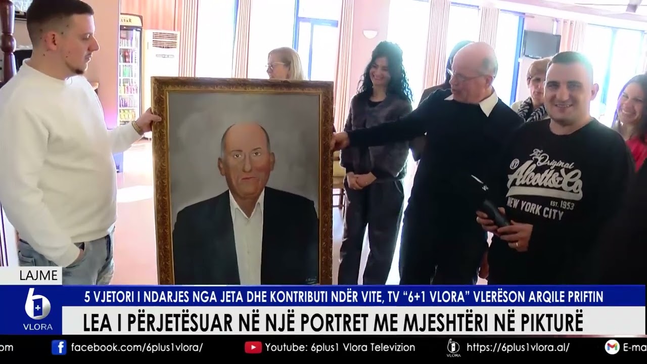 Lea i përjetësuar në një portret me mjeshtëri në pikturë. 5 vjetori i ndarjes nga jeta