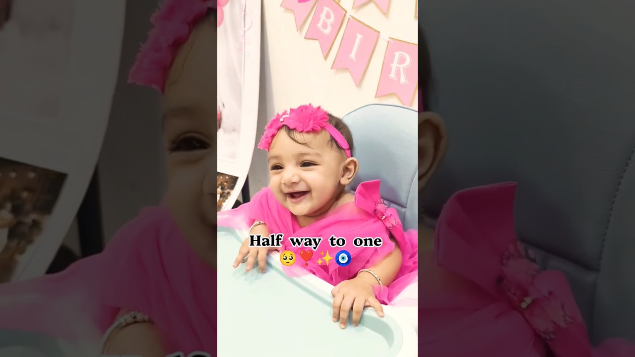 Half way to one 🎀🥺❣️🧿✨ #shorts #shortsfeed #cute #viral #