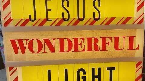 Heidi Swapp Lightbox & Bonus Tip