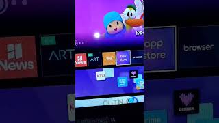 Smartv Toshiba com sistema vidaa 32V35M DTSX E OS aplicativos de TV streaming q eu uso na minha