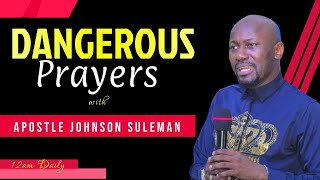 DANGEROUS MIDNIGHT PRAYERS WITH APOSTLE JOHNSON SULEMAN || 21/07/2022