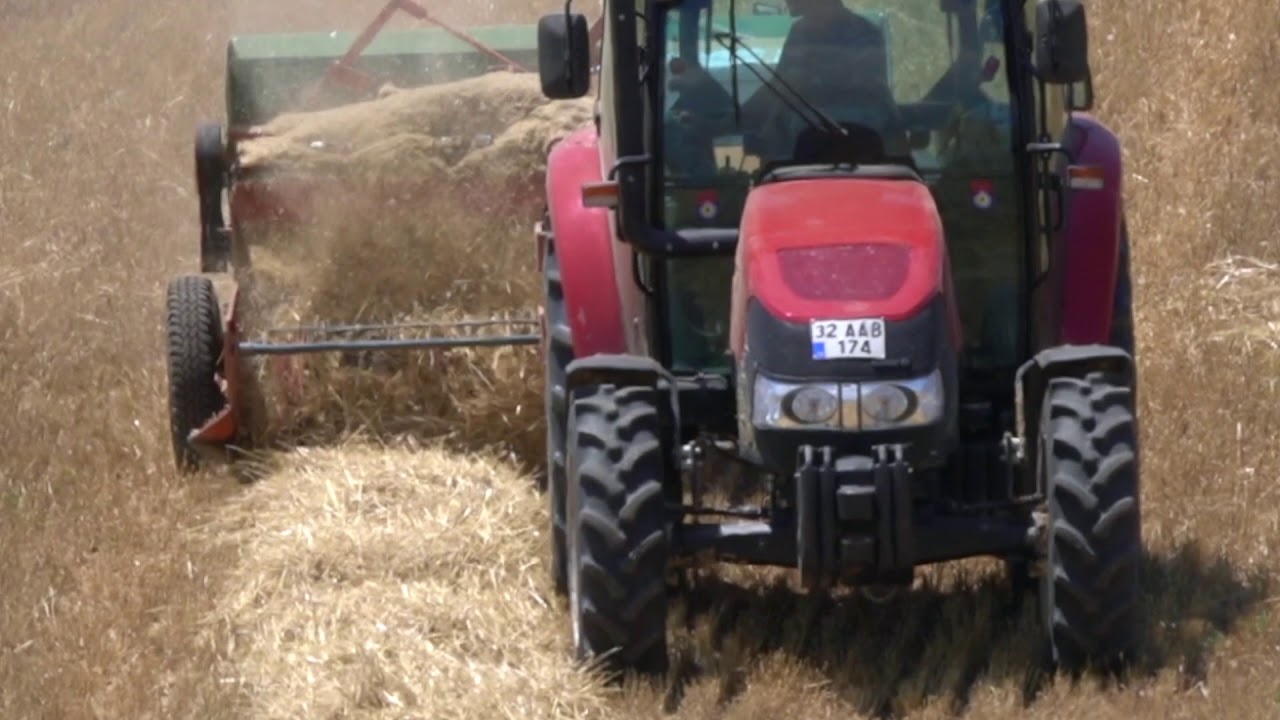 Rampa Aşağı Balya Basma Case IH JX65C