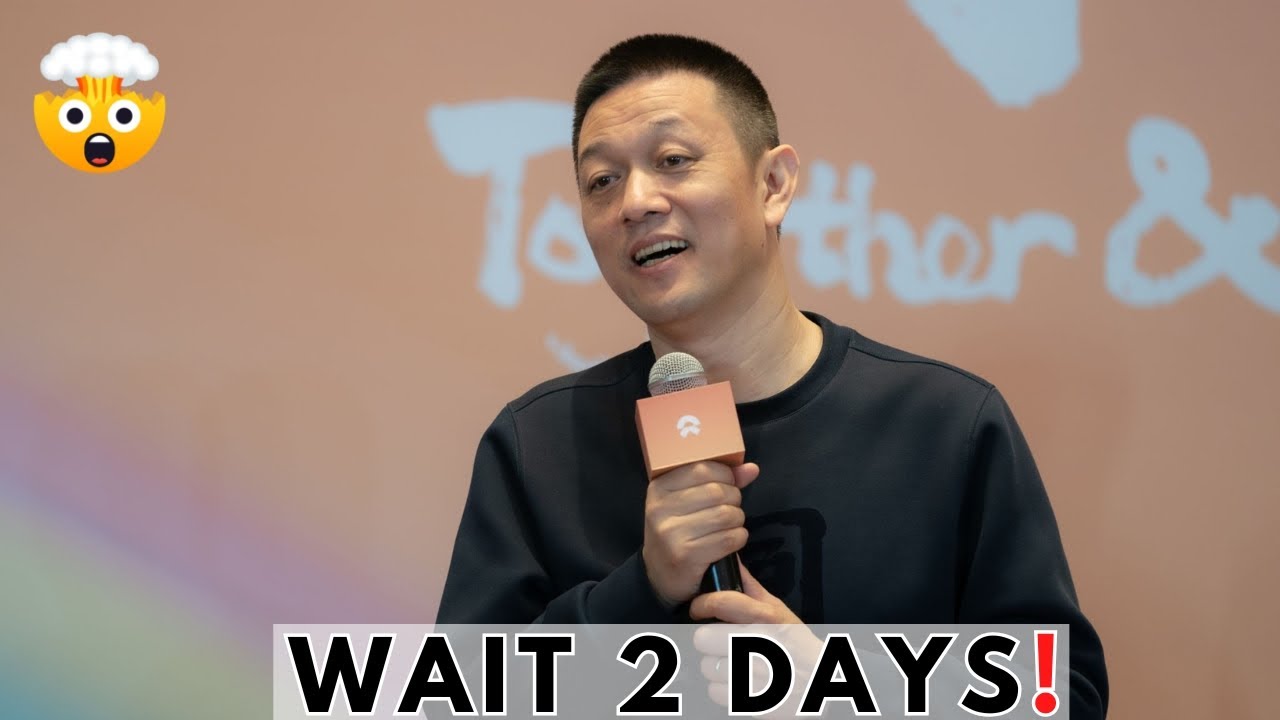 Nio CEO Hints at Something HUGE. 48 Hours to Go..