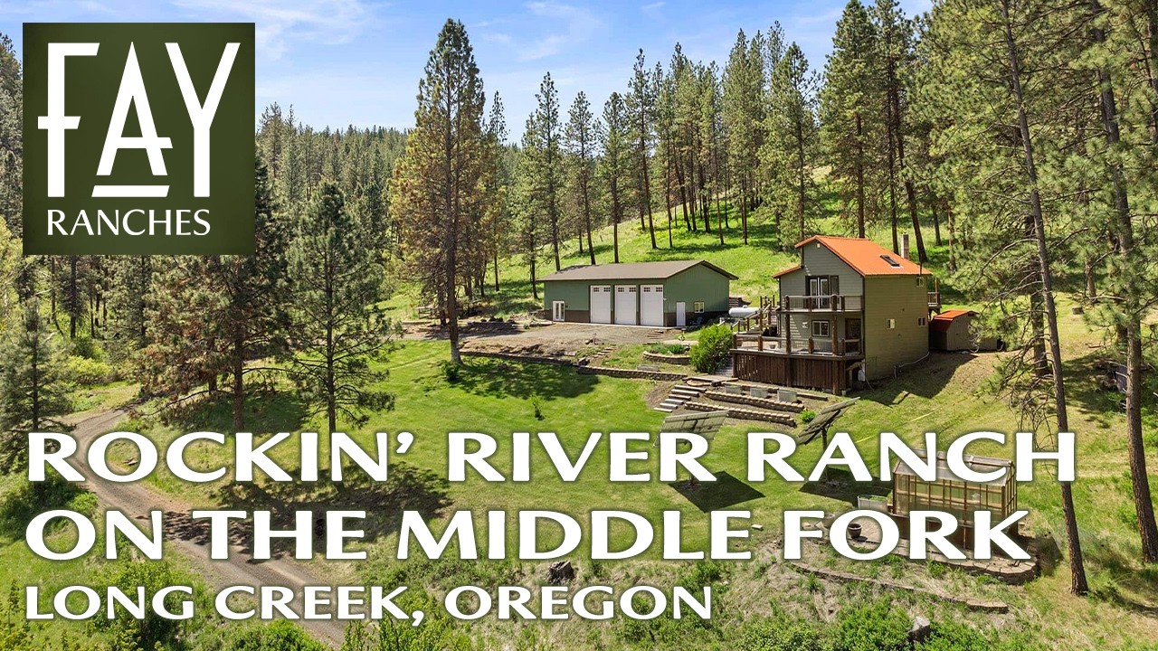 Long River Ranch Oregon Home With Land For Sale | Rockin' River Ranch on the Middle Fork ...