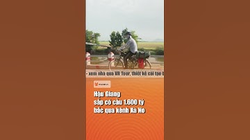 Hậu Giang sắp có cầu 1.600 tỷ bắc qua kênh Xà No #news #mogivinews #mogivitintuc #Mogivi