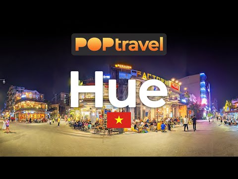 HUE, Vietnam 🇻🇳 - Night Tour - 4K 60fps (UHD)