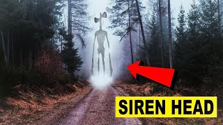 I was chased by siren head on a trail ! Siren head game 2018 part 1 (scary)