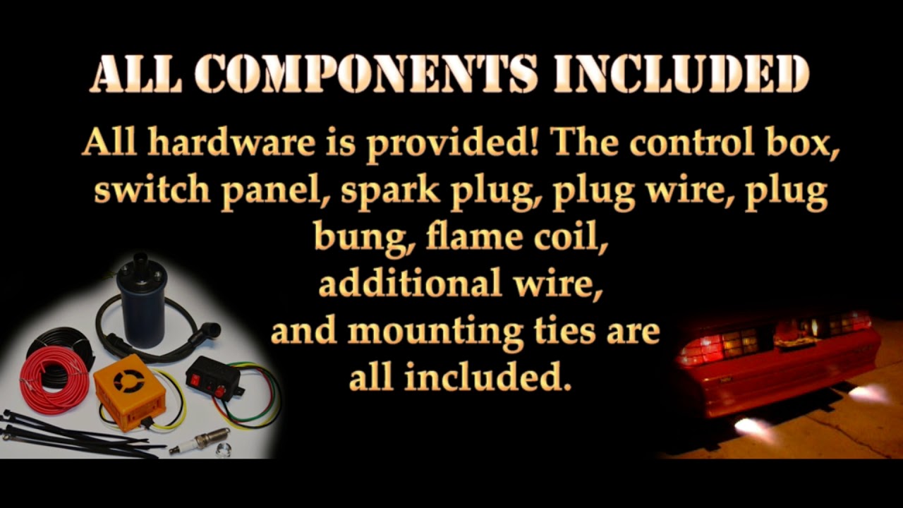 Torch Exhaust Flame Thrower Kit Compilation YouTube