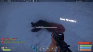 New Rust Mod - Plane Crash, feat. the likeness of Gary Newman Wealth