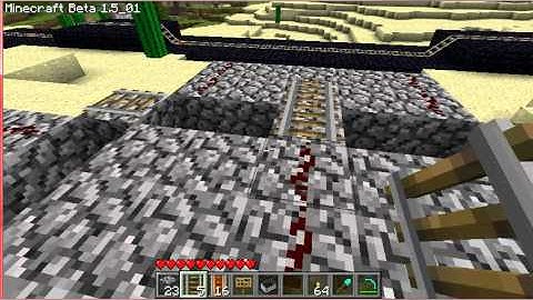 How to Build: 4-way Minecart Junction