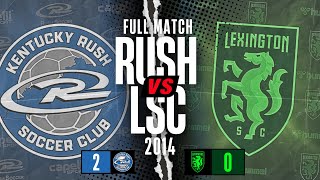 KY Rush 2014 vs Lex Sporting 2014 Black