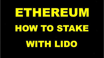 Lido Staking Explained! How to Earn a High Yield on Your Ethereum!
