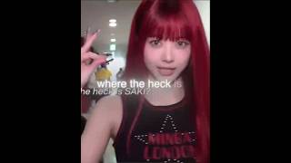 Where's saki!?#eunchae#edit#lesserafim#kpop#100k#viral