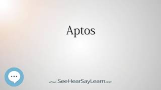 Aptos (How to Pronounce Cities of the World)💬⭐🌍✅