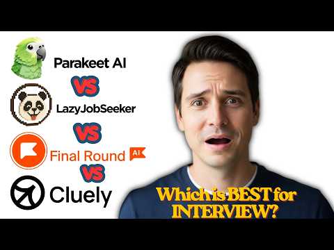 Parakeet AI vs LazyJobSeeker vs Final Round AI vs Cluely | Which is BEST for INTERVIEW  in 2026