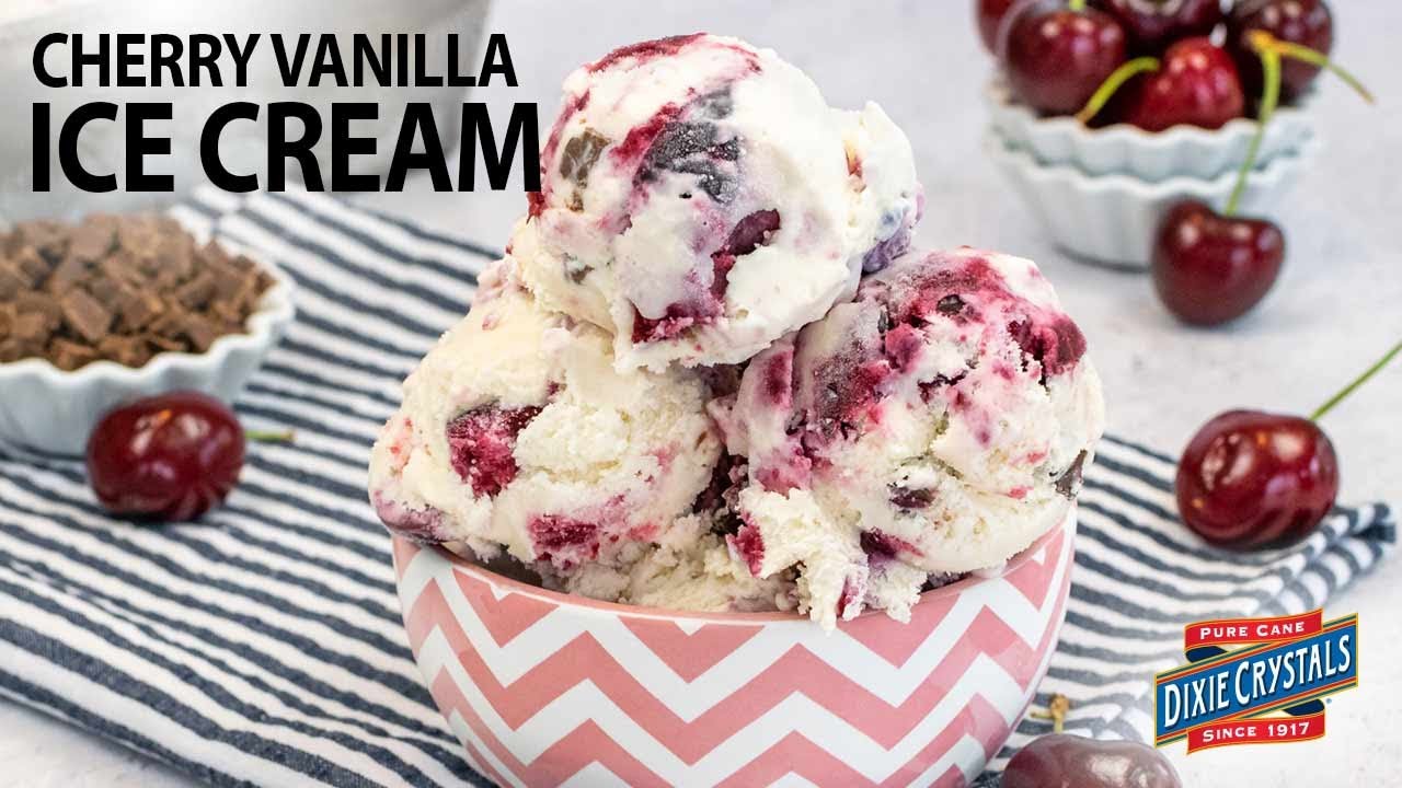 How to Make Cherry Vanilla Ice Cream