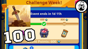 Challenge Week Progress! - Medieval Merge: Epic RPG Games 🔨 Gameplay Walkthrough |Part 100|