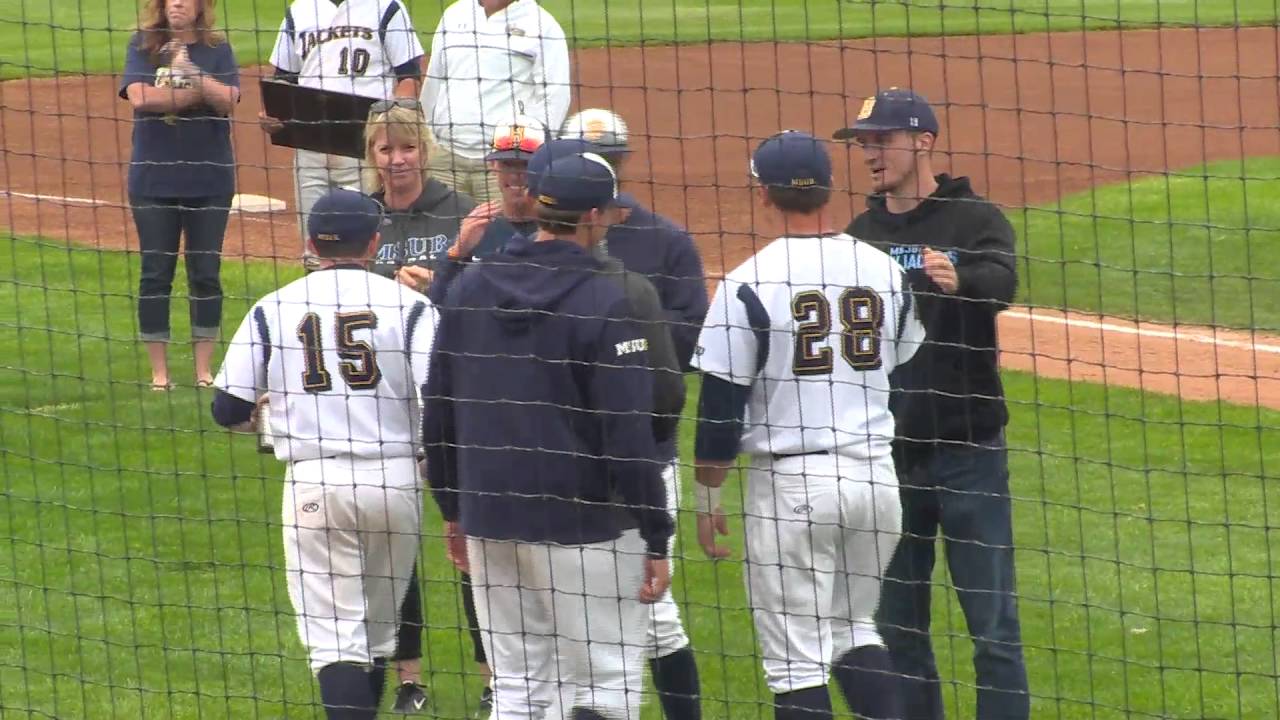 MSUB Baseball Senior Day 2016 - YouTube