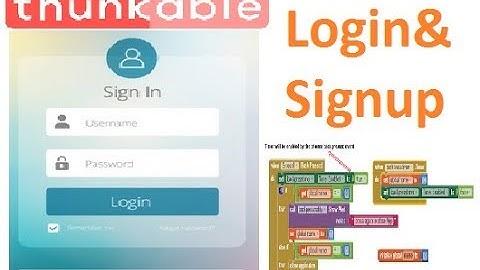 Login App AIA File With Thunkable Makeroid Appybuilder And Earn $10 Per Day