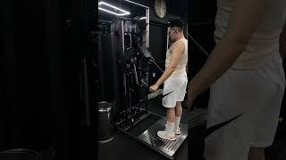 Standing lateral raise machine #exercise #motivation #fitness #gym #gymlife #gymlover #shoulder