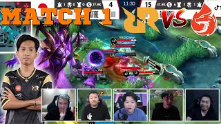 REAKSI STREAMER MELIHAT YVE CLAY KEMBALI !! BEST MOMENT RRQ VS AURA MATCH 1 MPL INDONESIA