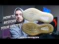 How-to deep clean and deoxidize Adidas Yeezy 350 V2! (Full Restoration)