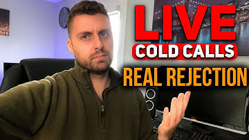 Real Estate Agent COLD CALLING LIVE (Real Rejection)